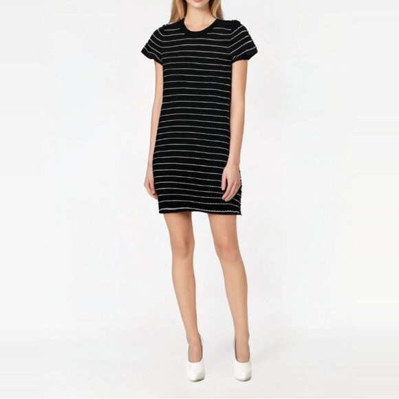 Michael Kors Dresses & Skirts - Michael Kors Black and White Sheath Mini Dress